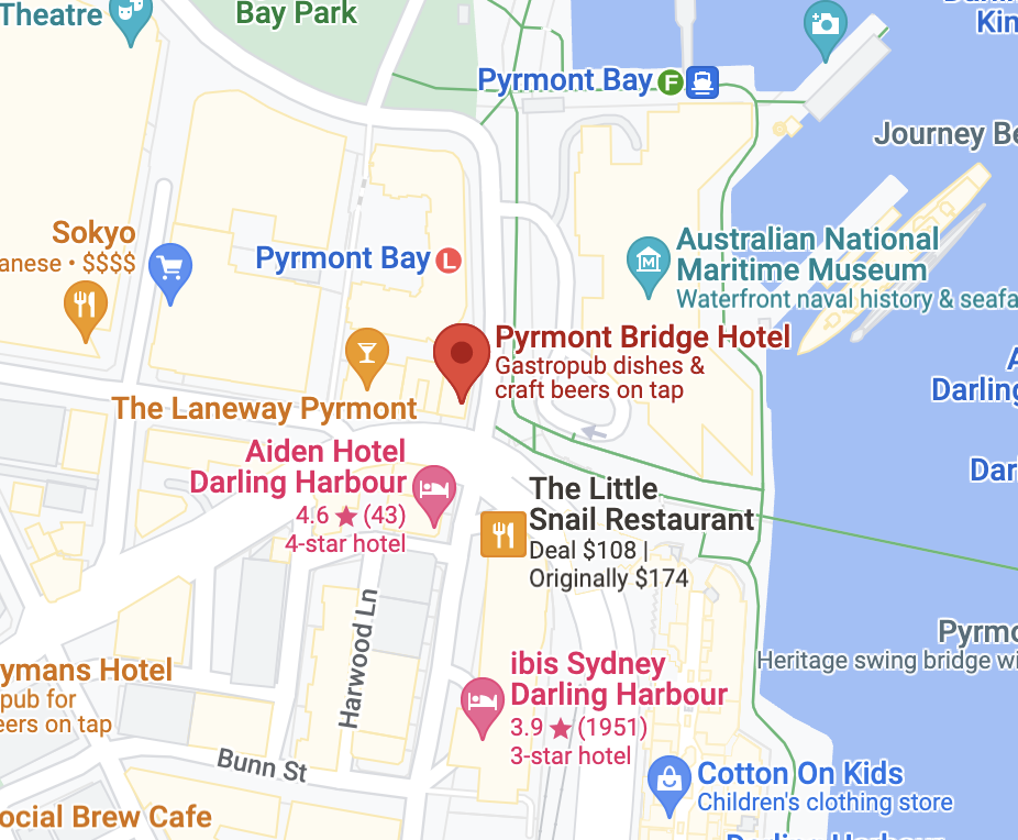 Pyrmont Bridge Hotel